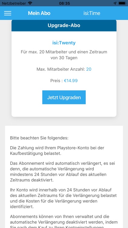 isi:Time Zeiterfassung screenshot-8