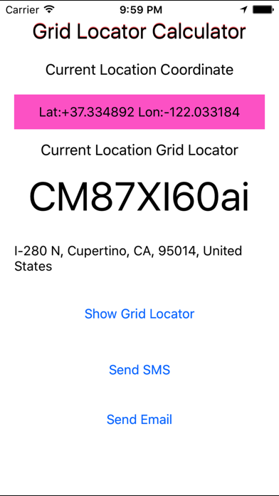 Screenshot #2 pour Grid Locator Calculator