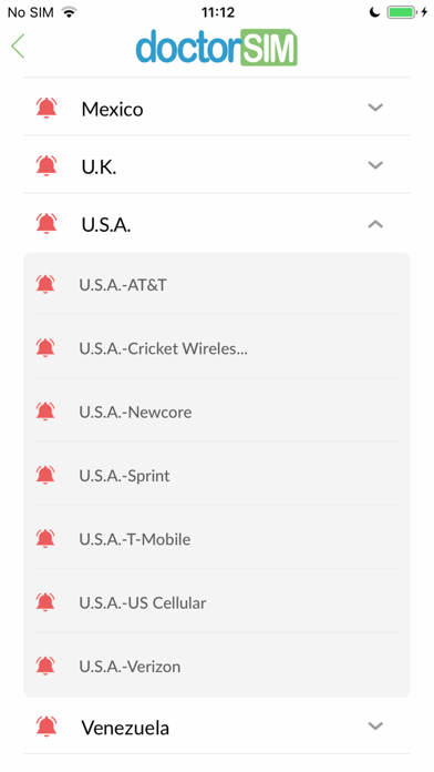 IMEI Blacklist Screenshot