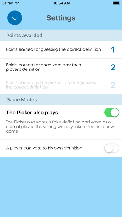 Fictionary Game Screenshot