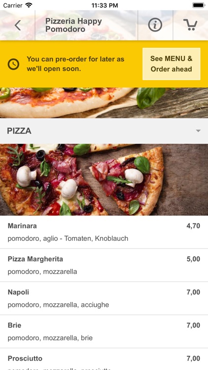 Pizzeria Happy Pomodoro