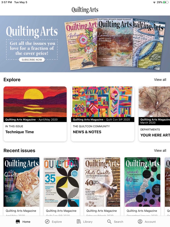 Screenshot #4 pour Quilting Arts Magazine