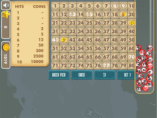 Screenshot #4 pour Keno Eggs Lucky Vegas