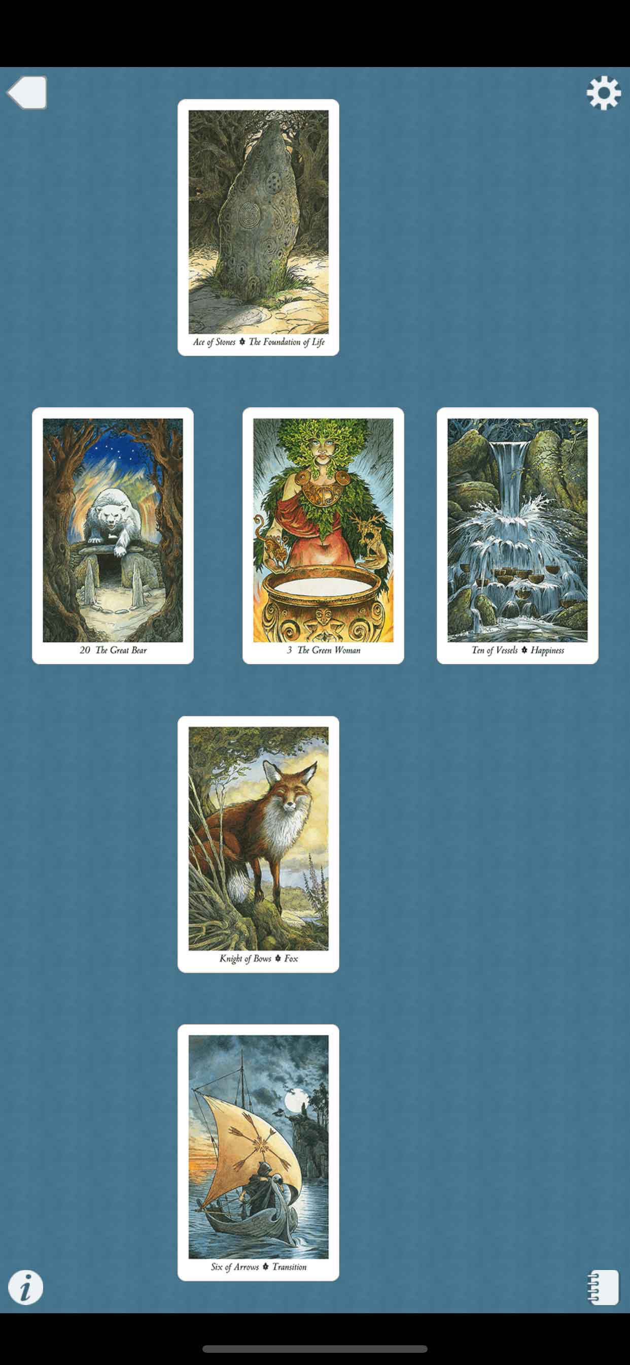 Wildwood Tarot screenshot 5