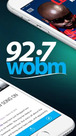 92.7 WOBM Radio screenshot 2
