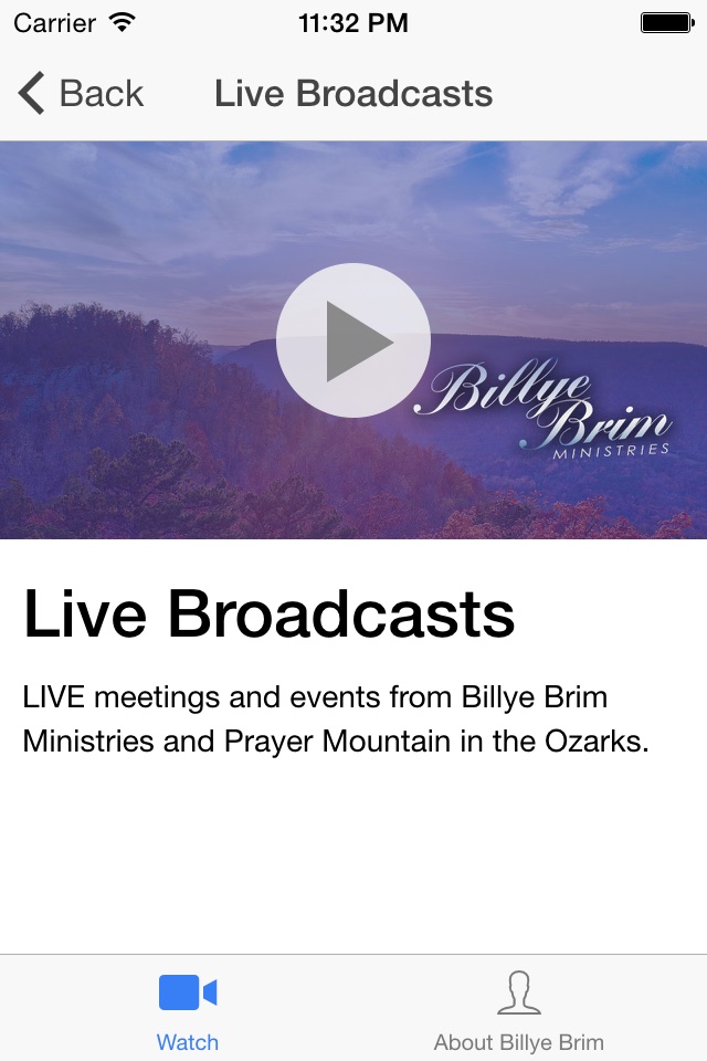 Billye Brim Official screenshot 2