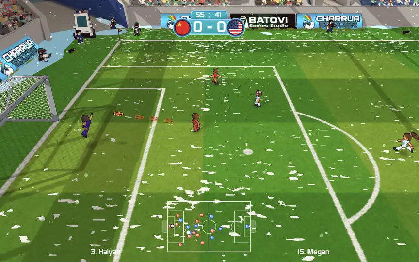 Captura de pantalla de CHARRUA SOCCER en iPhone 10