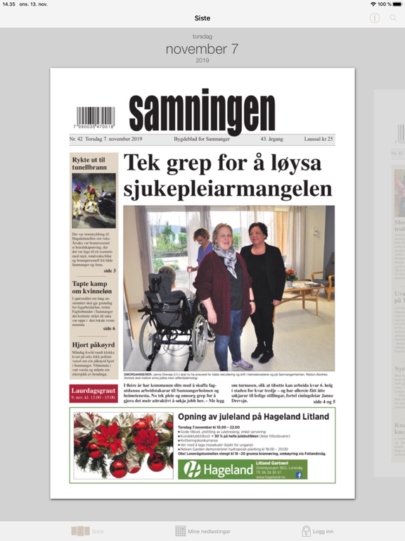 Screenshot #4 pour Samningen eAvis