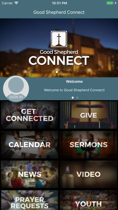 Good Shepherd Lutheran ELCA Screenshot