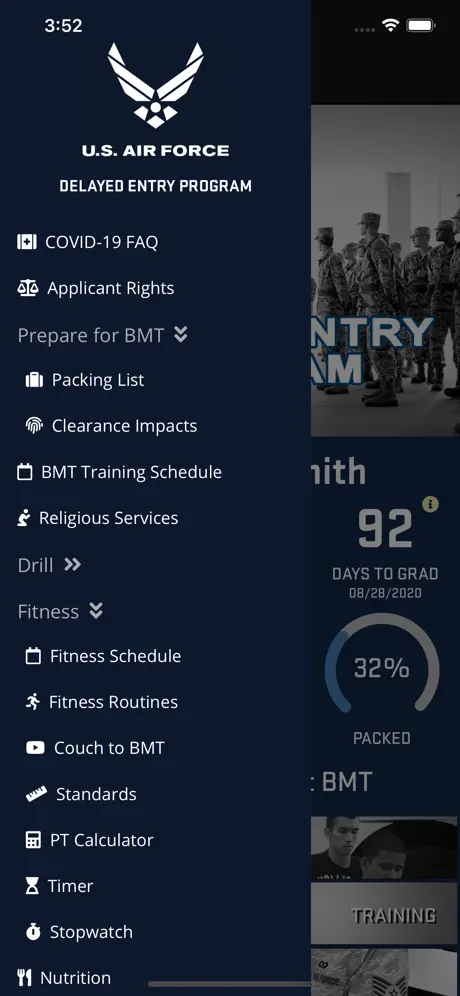 USAF Delayed Entry Program