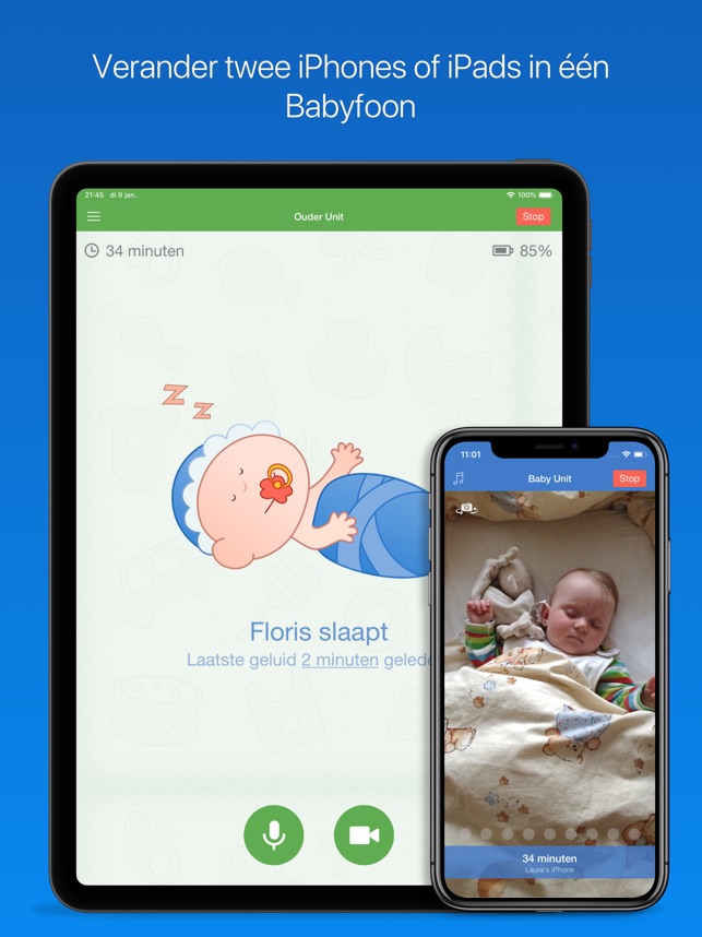 Babyfoon 3G in de App Store