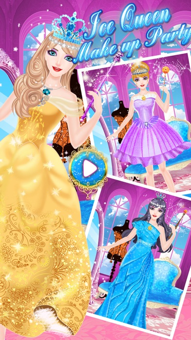 Ice Queen Make Up Party Salon Screenshot