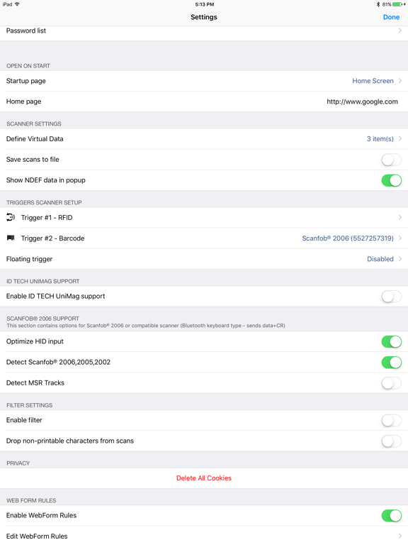 Screenshot #6 pour iScanBrowser Pro
