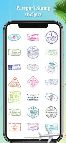 Game screenshot Passport Stamps World Sticker mod apk