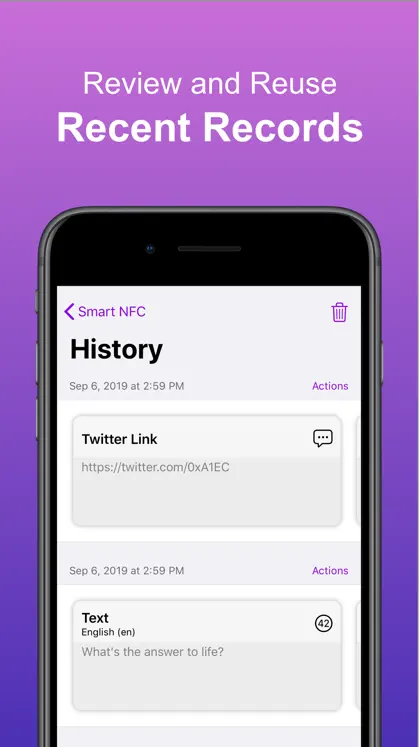 Screenshot 5 di 5 di Smart NFC