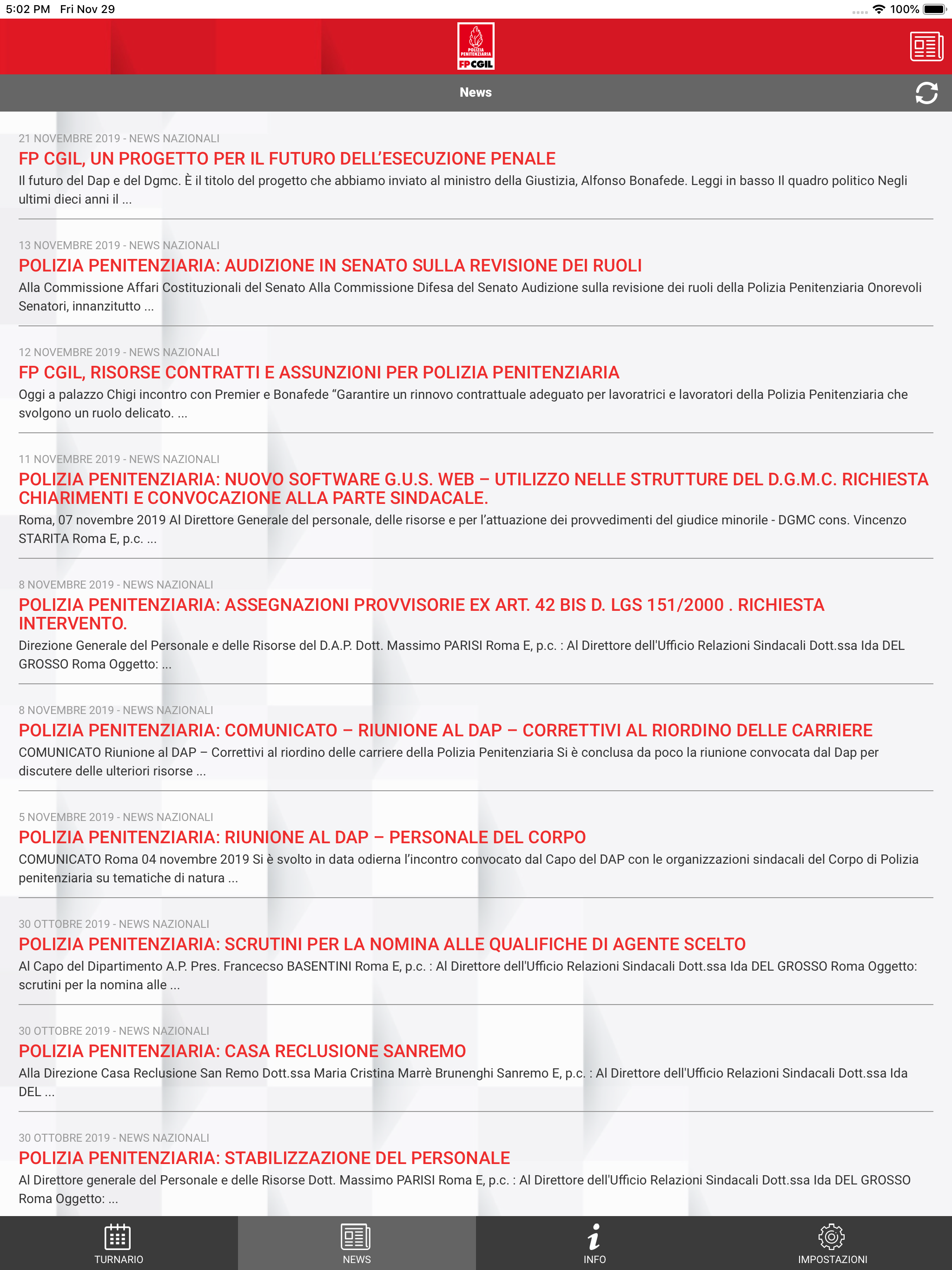 Il Turnario Polizia Penitenz. screenshot 11