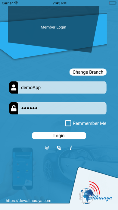 Screenshot #2 pour Althuraya Vehicle Tracking