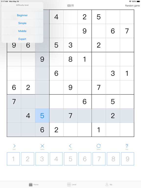 Screenshot #4 for Sodoku - 10000 Sodoku Puzzles