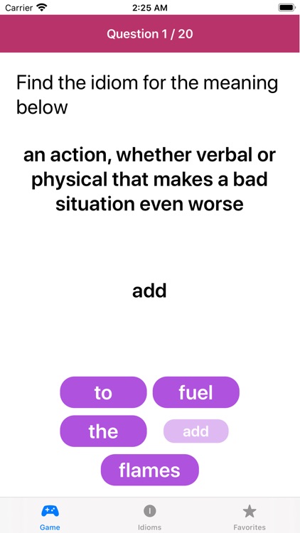 English Idioms Dictionary