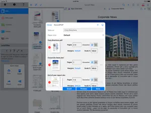 Save2PDF screenshot #2 for iPad