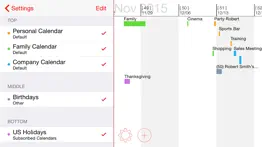 cococal - timeline calendar iphone capturas de pantalla 3
