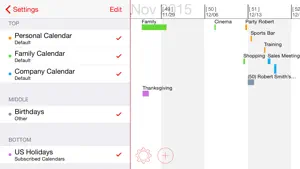 CoCoCal - Timeline Calendar screenshot 3