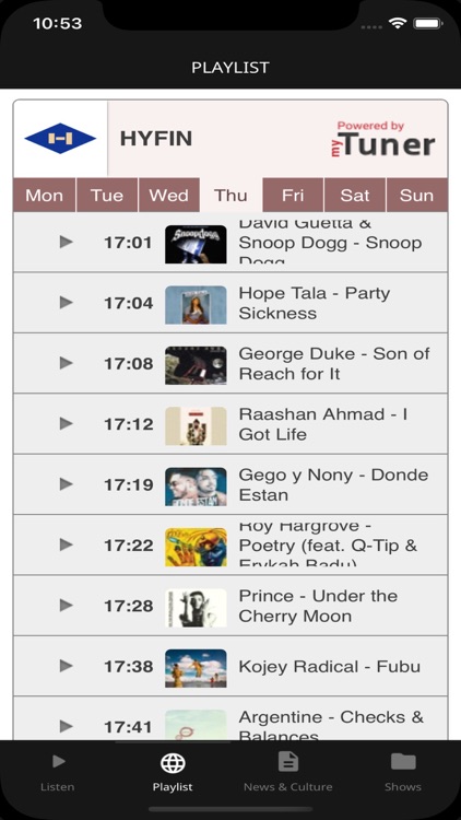 HYFIN from Radio Milwaukee