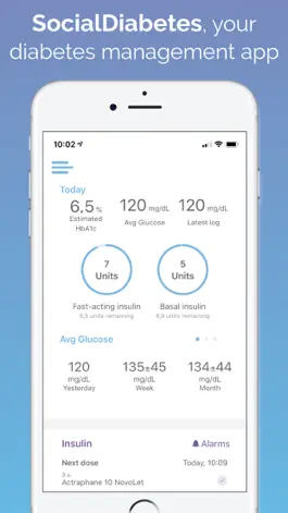 Game screenshot SocialDiabetes - Diabetes app mod apk