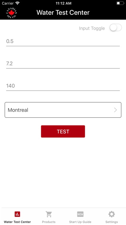 Spa Water Test by Canadian Spa screenshot-4
