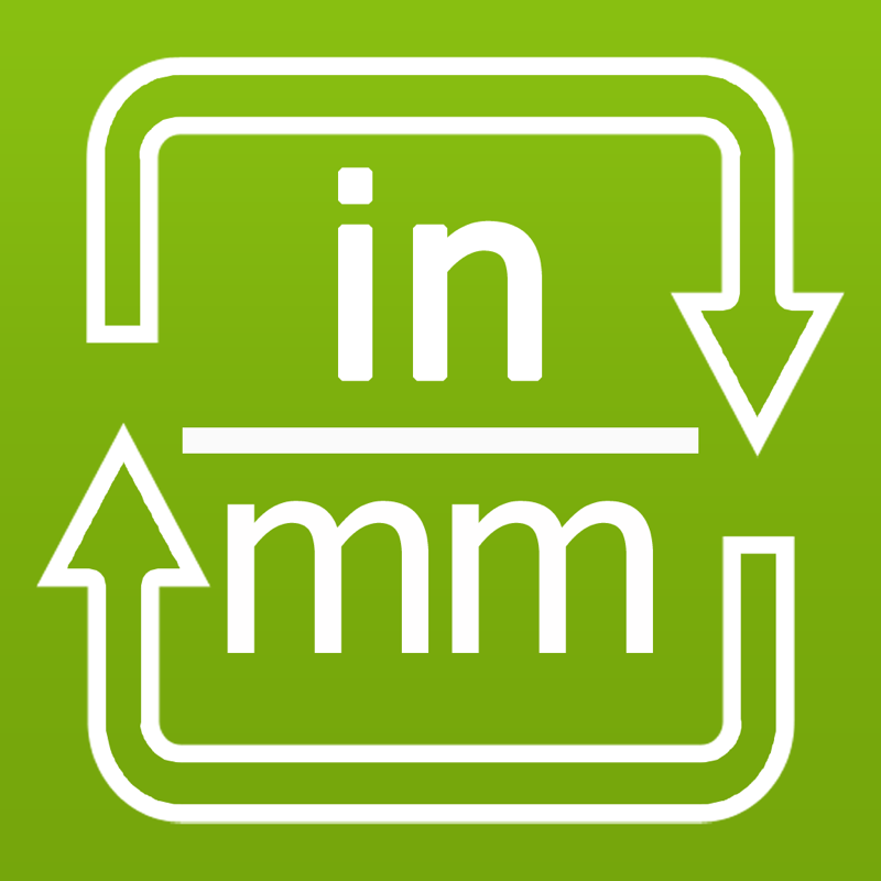 Inch / millimeters omrekenen