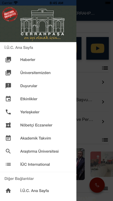 İÜC Mobil iPhone screenshot