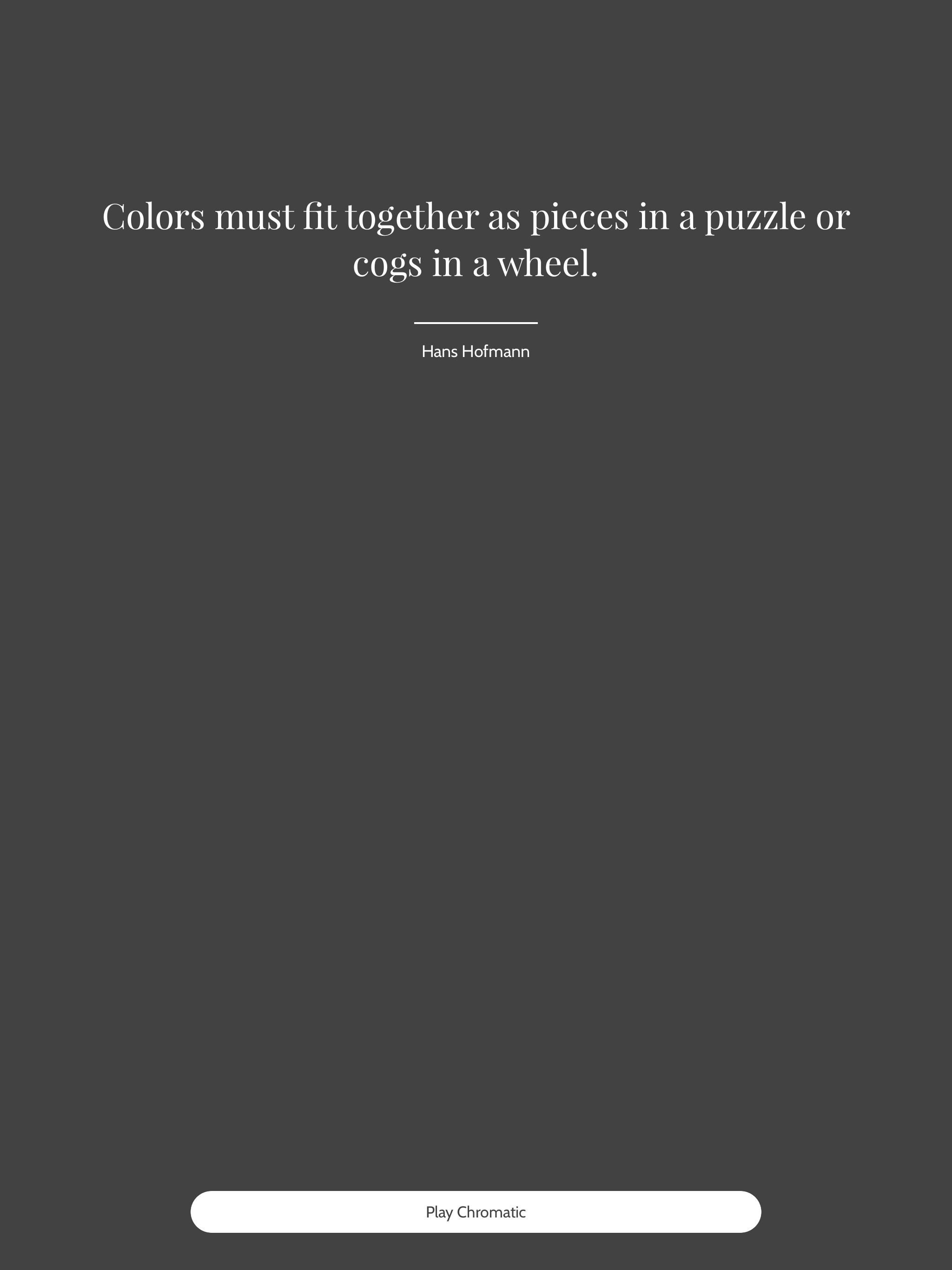 Chromatic: Color Puzzles