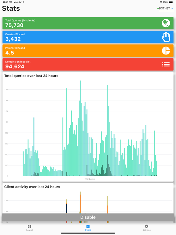 Screenshot #6 pour Philly Pi-hole Manager