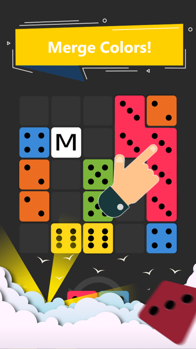 Screenshot #2 pour Merge Puzzle - Dice Mania
