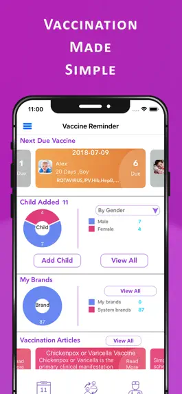 Game screenshot Vaccine Reminder - Pediatrics mod apk