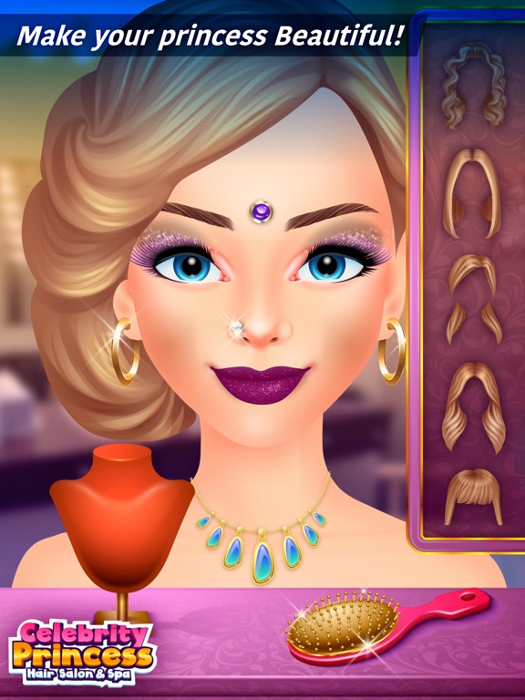 Screenshot #5 pour Celebrity Princess Hair Salon