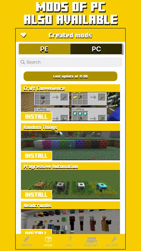 Mods for Minecraft PC & PE screenshot 4 of 4