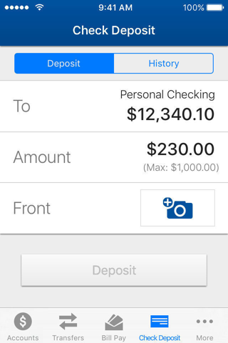 First United Mobile Banking - náhled