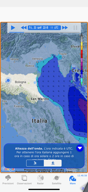 ‎METEO EMILIA ROMAGNA Screenshot