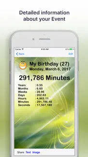 reminder & countdown iphone screenshot 2