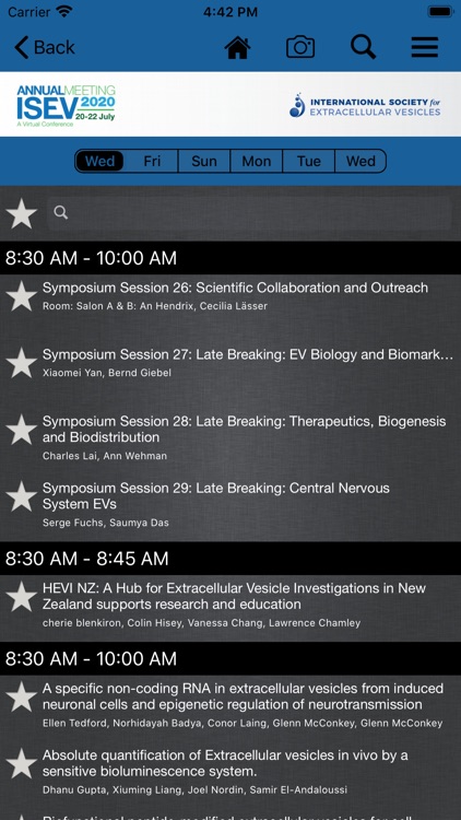 ISEV Events screenshot-4