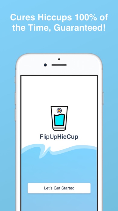 FlipUpHicCup iPhone screenshot 1 - Health & Fitness app