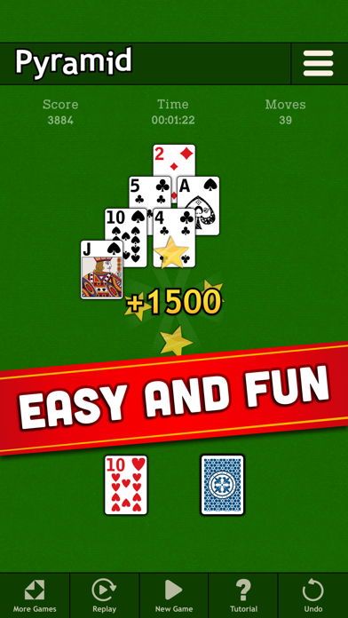 Pyramid - Classic Solitaire Screenshot