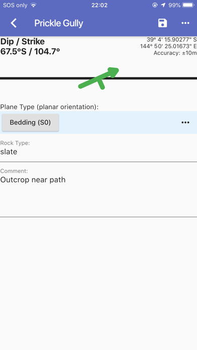 Screenshot #1 pour Rocklogger