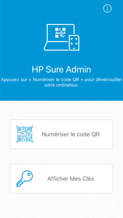 Screenshot #1 pour HP Sure Admin