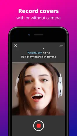 Game screenshot iSing - Sing & Record Karaoke mod apk
