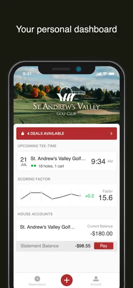 Game screenshot St. Andrew's Valley Golf Club apk