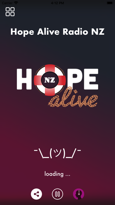 Screenshot #1 pour Hope Alive Radio NZ