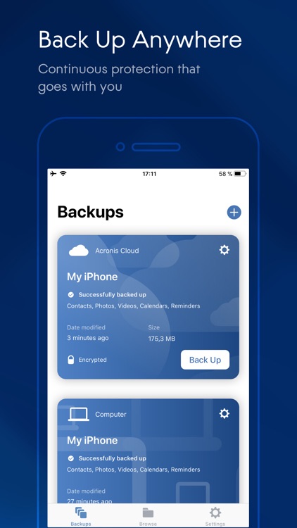 Acronis Mobile
