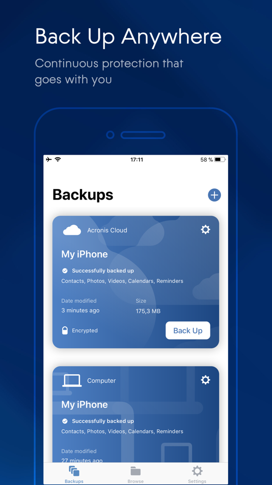 #1. Acronis Mobile (iOS) 由: Acronis, Inc.